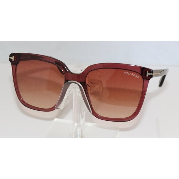 New Women's Tom Ford Bordeaux Sunglasses 55-19-140